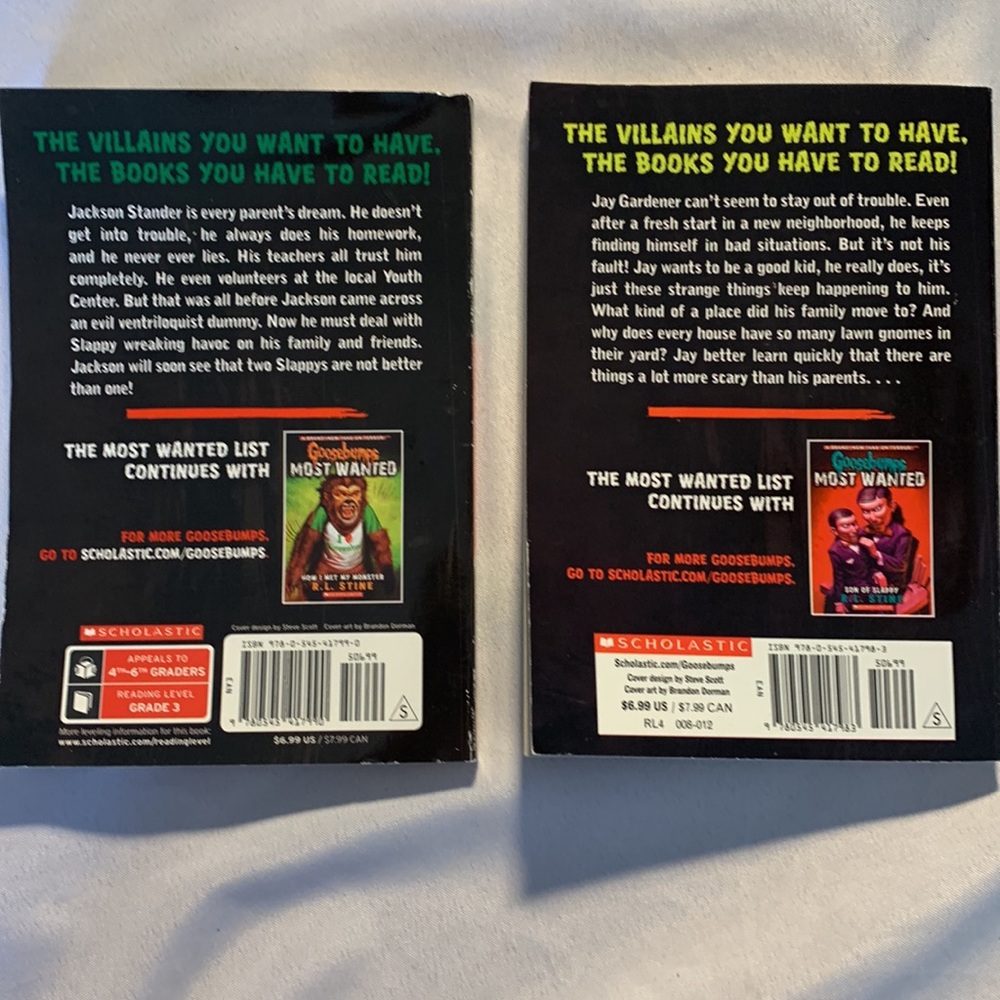 Goosebumps books - Picture 2 of 3